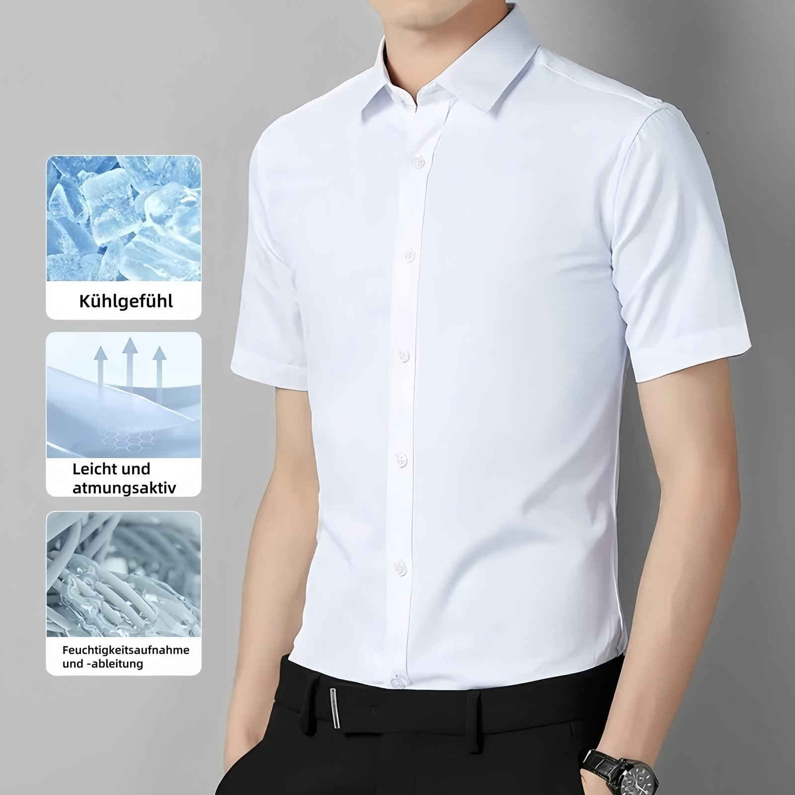 Business Hemd Kurzarm Business-Hemd-Kurzarm