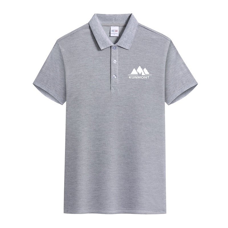 Graues Poloshirt Graues-Poloshirt