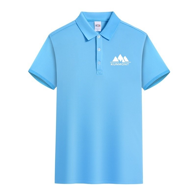 Hellblaues Poloshirt Hellblaues-Poloshirt
