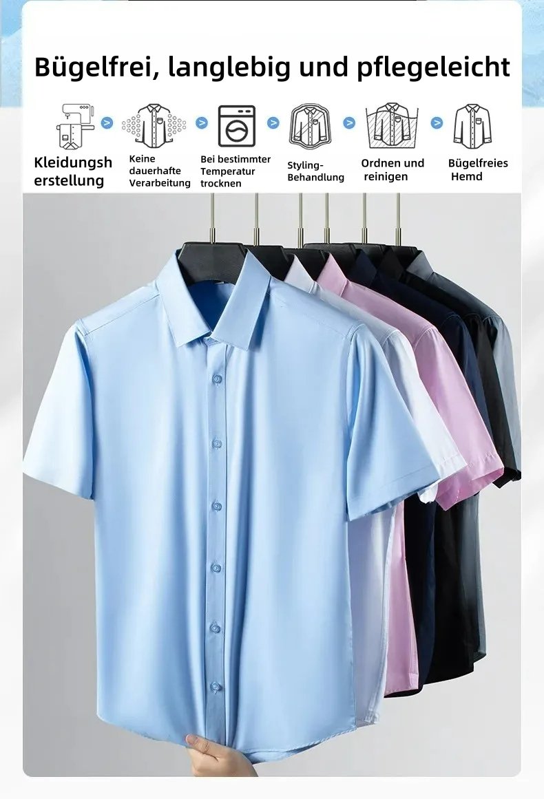 Herren Kurzarmhemd Herren-Kurzarmhemd