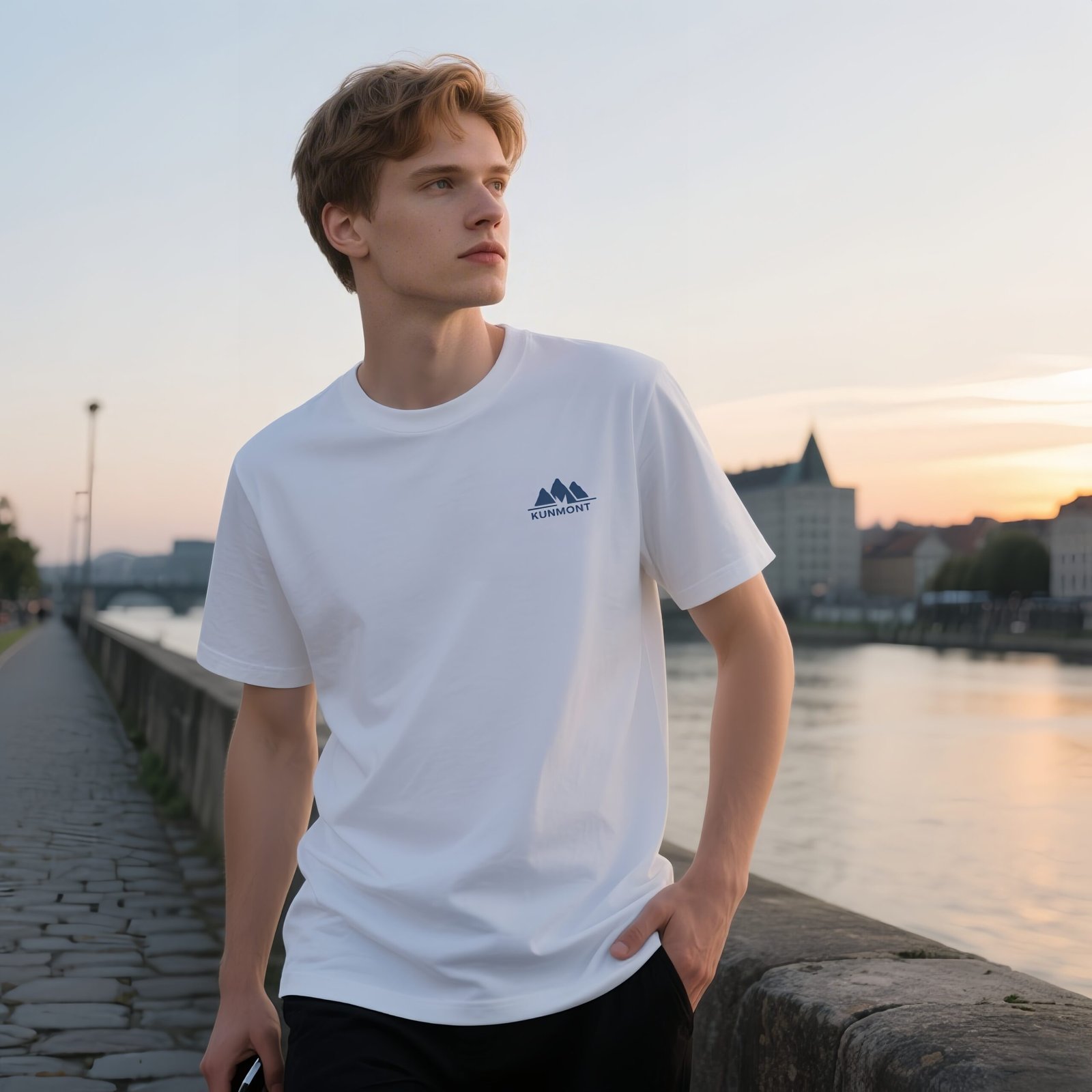 Herren T-Shirt weiß Herren-T-Shirt-weis-scaled