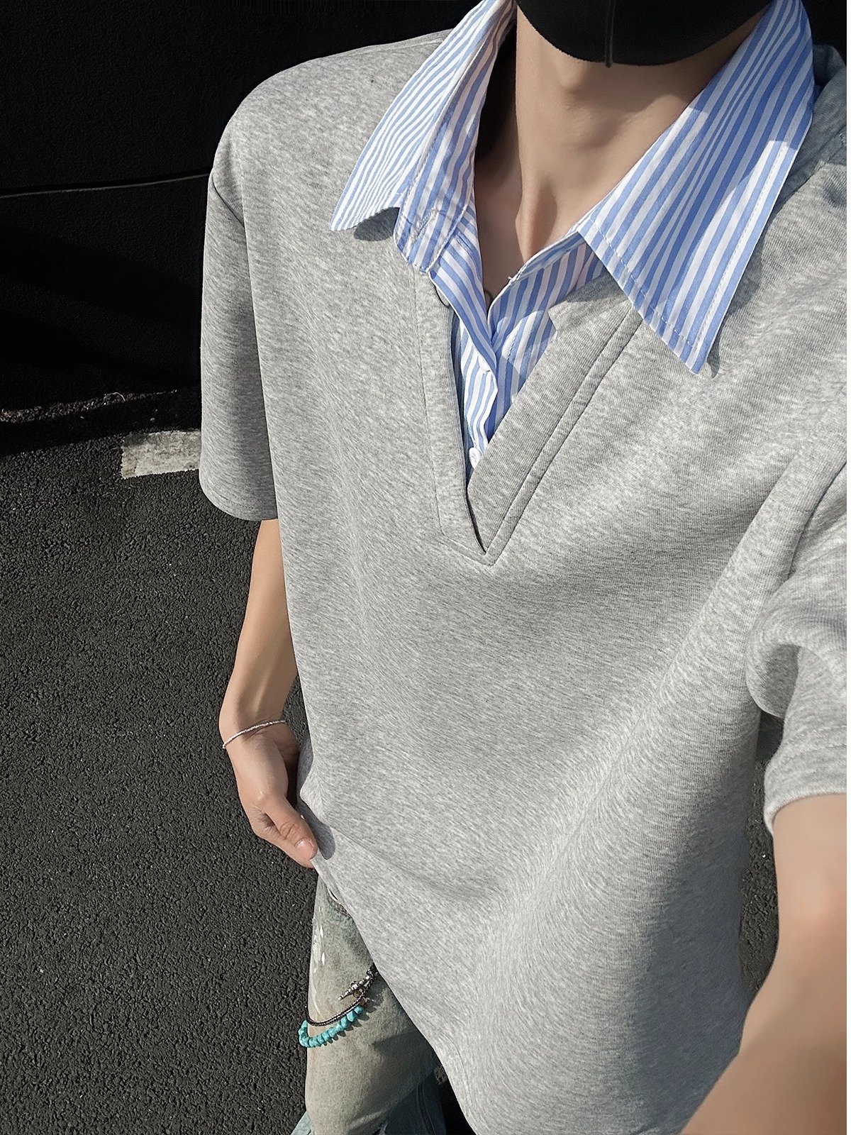 Herren Urban Style Oberteil Herren-Urban-Style-Oberteil