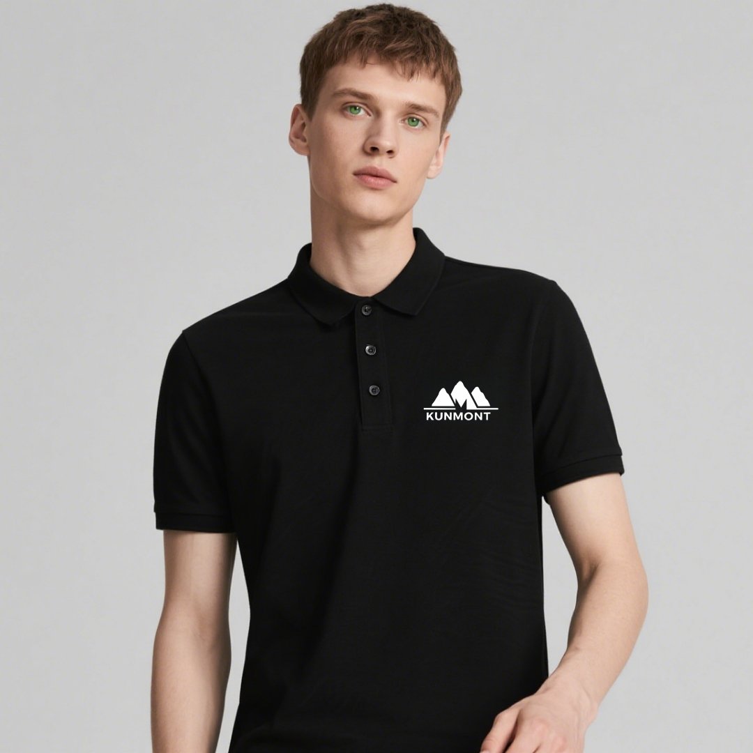 Schwarzes Herren-T-Shirt