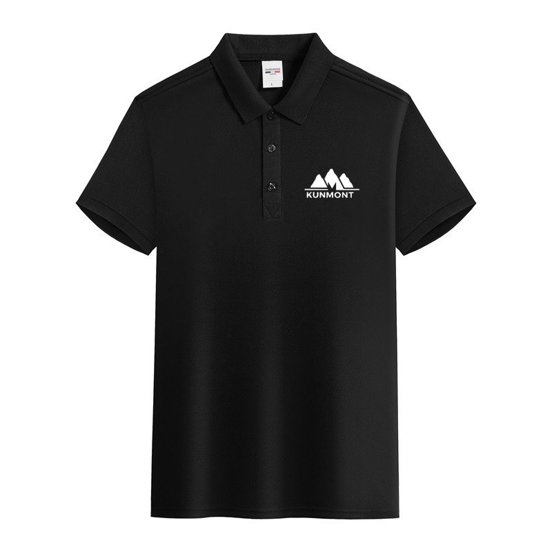 Schwarzes Poloshirt Schwarzes-Poloshirt